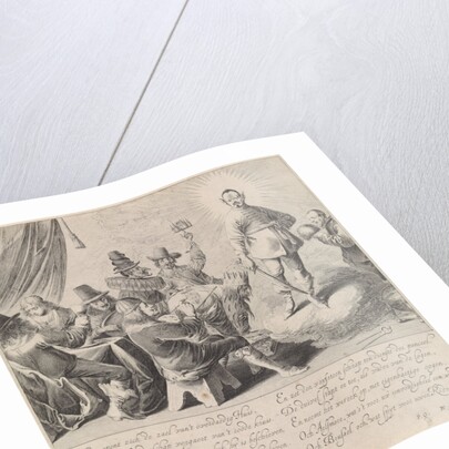 Painters colony in Rome or Brotherhood of the Red Cross by Pieter Nolpe