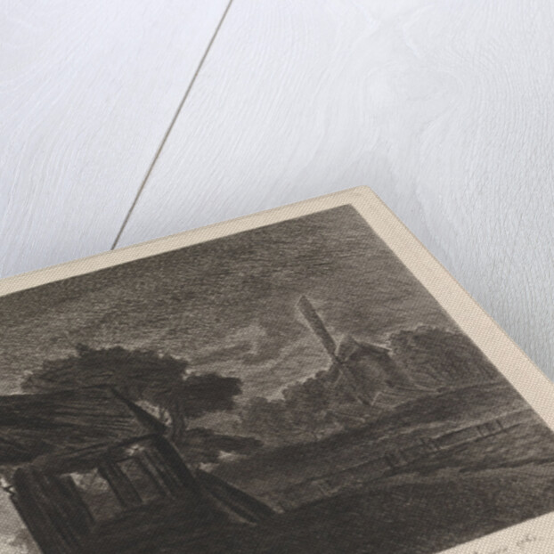 Night Piece with two figures in a hut by Pieter Franciscus Martenasie