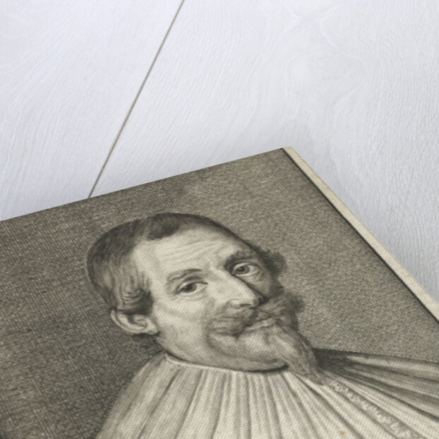 Portrait of the writer Franciscus Heerman by Jonas Suyderhoef