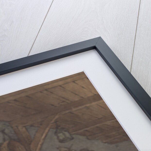 Newspaper Reader in interior by Adriaen van Ostade