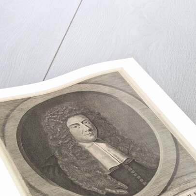 Portrait of Jacob Gronovius by Boudewijn van der Aa
