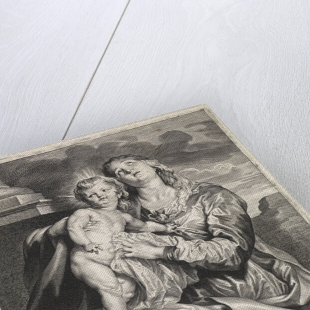 Mary with the Christ Child by Anthony van Dyck