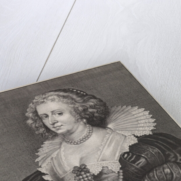 Portrait of Maria de Barbançon by Joannes Meyssens