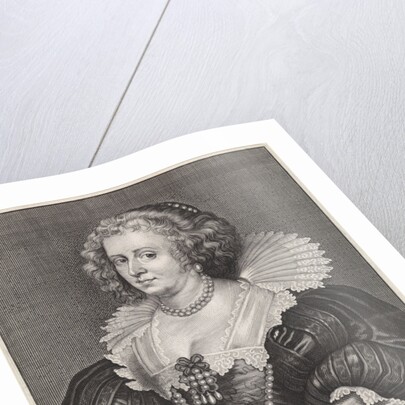 Portrait of Maria de Barbançon by Joannes Meyssens