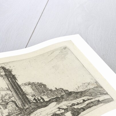 Temple of Castor and Pollux by Willem van Nieulandt II