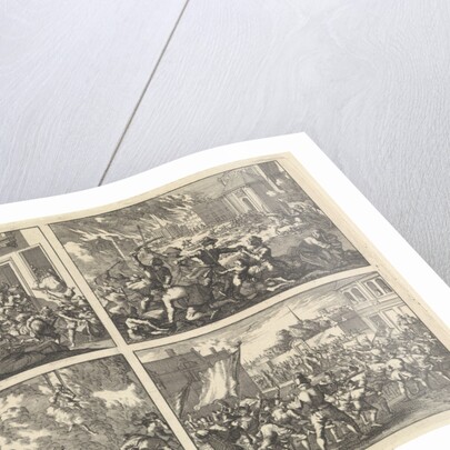 Riots in London: the home of William Laud is plundered and the Tower is stormed by the people to liberate prisoners by Anonymous