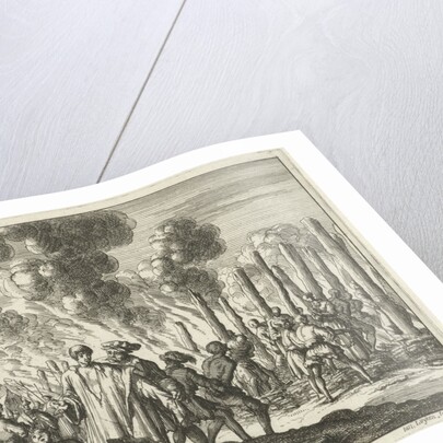 Eighty burned heretics at Strasbourg France by Jan Luyken
