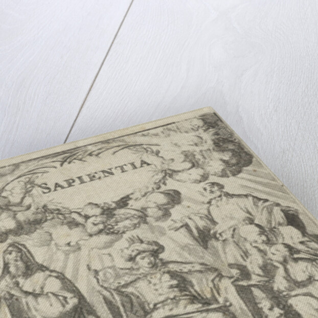 Solomon on his throne by Jan Claesz ten Hoorn