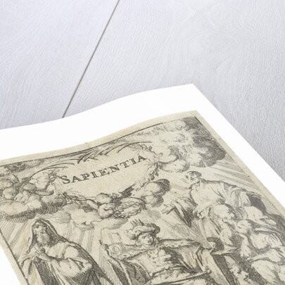 Solomon on his throne by Jan Claesz ten Hoorn