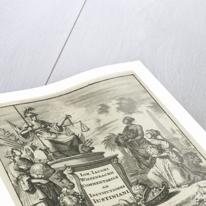 Rome surrounded by Europe by Jacobus Horreus