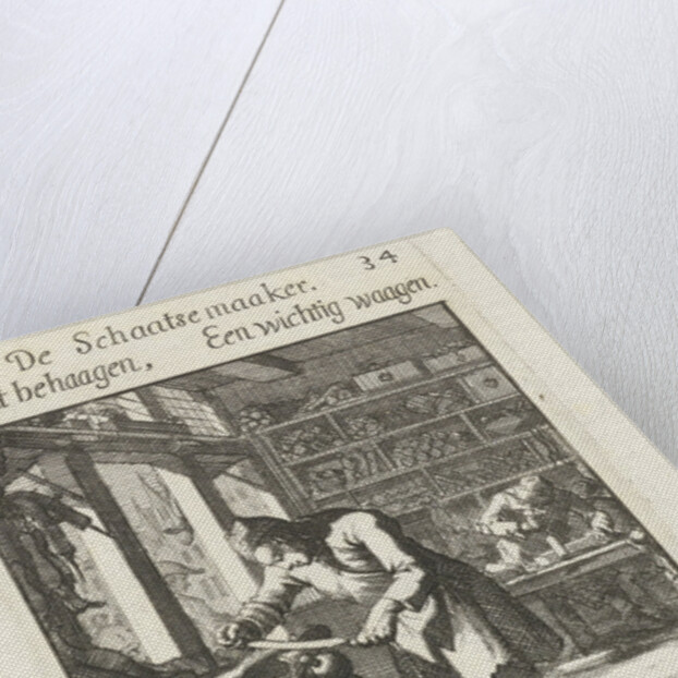 Skating Maker by Jan Luyken