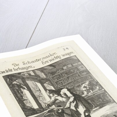 Skating Maker by Jan Luyken