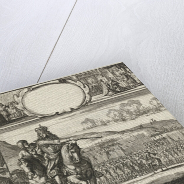Four scenes from the life of William III by Jan Luyken