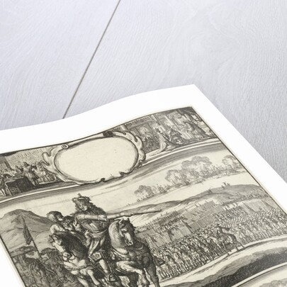 Four scenes from the life of William III by Jan Luyken