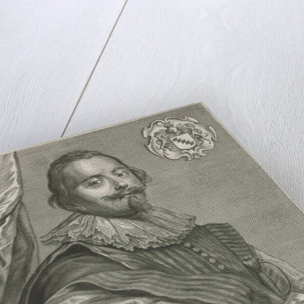 Portrait of Frederick de Mars Laer by Adriaen Lommelin