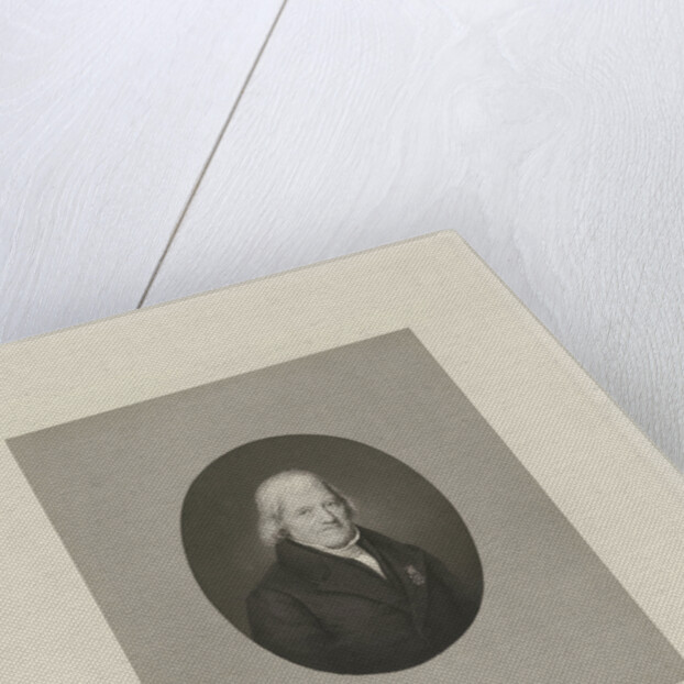 Portrait of Johannes Leonardus Wolterbeek by Johannes Philippus Lange