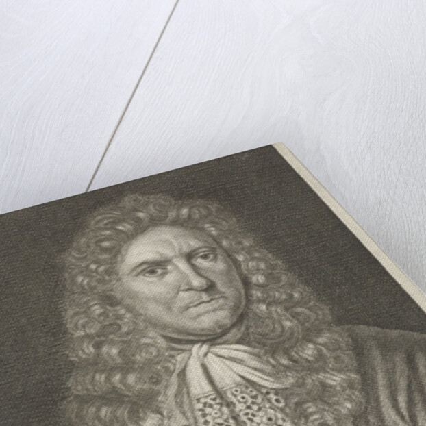 Portrait of Samuel Pitiscus by Joh. Lomejer