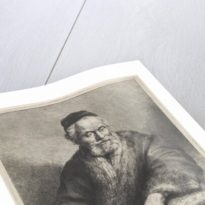 Portrait of the artist Johannes Lutma the Old by Johannes Lutma II