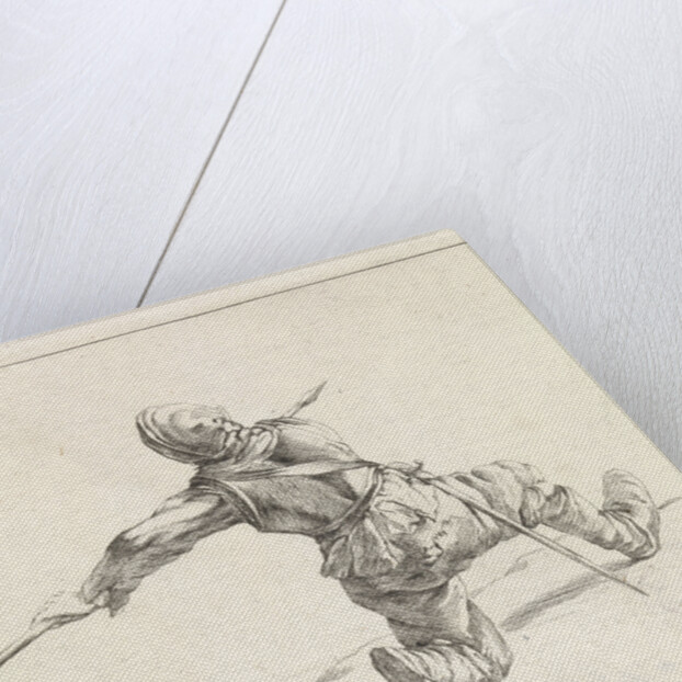 A soldier who fought with a peak by Bernard Picart