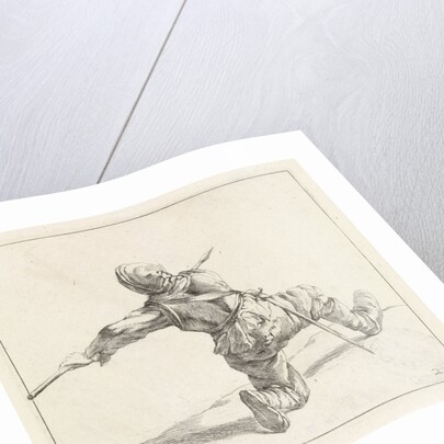 A soldier who fought with a peak by Bernard Picart