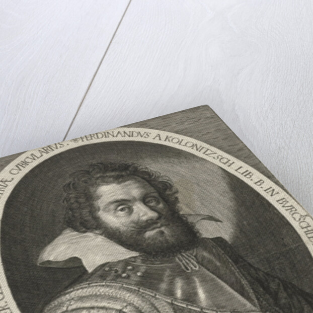 Portrait of Ferdinand von Kolonits by Aegidius Sadeler