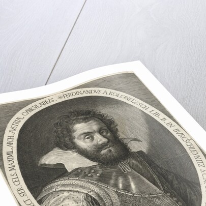 Portrait of Ferdinand von Kolonits by Aegidius Sadeler