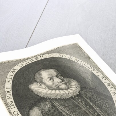 Portrait of Hieronymus Makowsky by Aegidius Sadeler