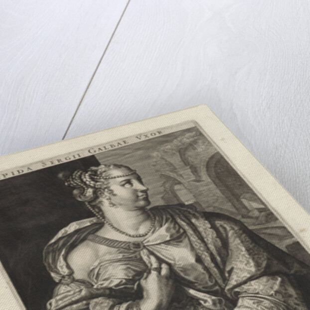Portrait of Aemilia Lepida by Marcus Christoph Sadeler