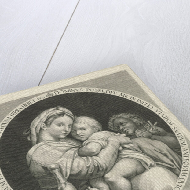 Mary and Child with John the Baptist by Aegidius Sadeler