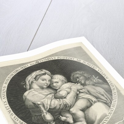 Mary and Child with John the Baptist by Aegidius Sadeler
