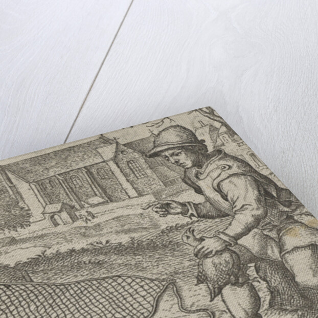 Fable of the fowler and partridge by Marcus Gheeraerts I