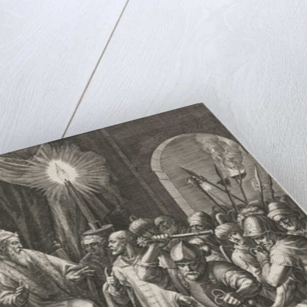 Christ before the Sanhedrin by Johann Sadeler I