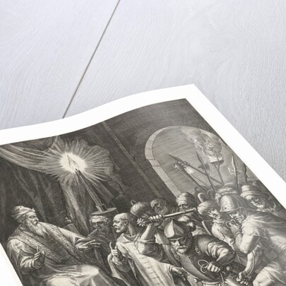 Christ before the Sanhedrin by Johann Sadeler I