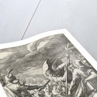 Christ stripped naked by the soldiers by Johann Sadeler I