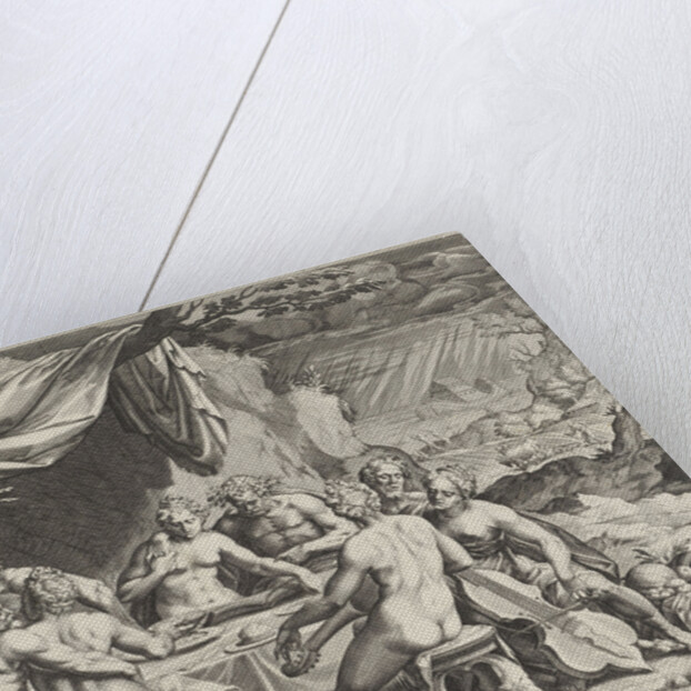 The sinful humanity before the Flood by François van den Hoeye