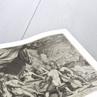 The sinful humanity before the Flood by François van den Hoeye