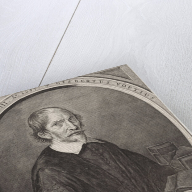 Portrait of Gijsbert Voet by Clement de Jonghe