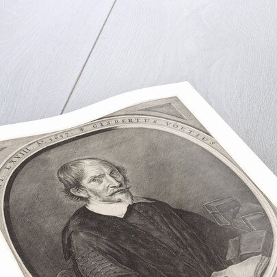 Portrait of Gijsbert Voet by Clement de Jonghe