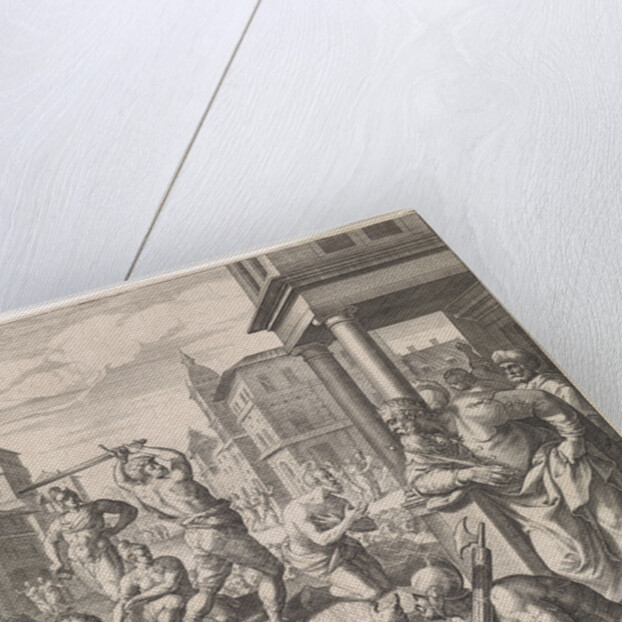 Beheading of James the Greater by Johann Sadeler I