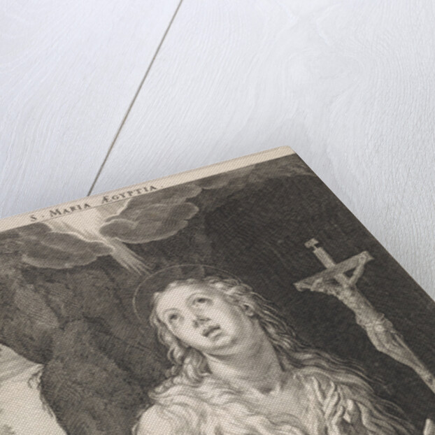 Saint Mary of Egypt by Johann Sadeler I