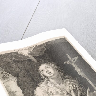 Saint Mary of Egypt by Johann Sadeler I