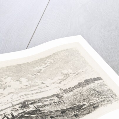 Flooded landscape between Oss and Lith The Netherlands by Cornelis Springer