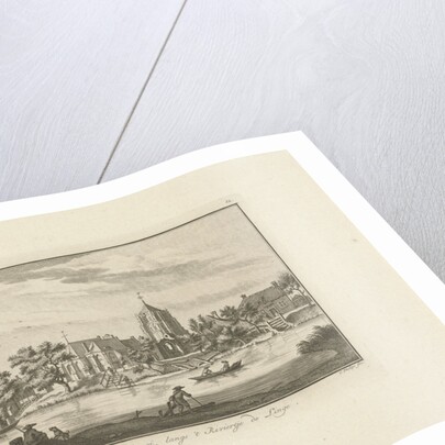 View of Acquoy The Netherlands by Caspar Jacobsz. Philips