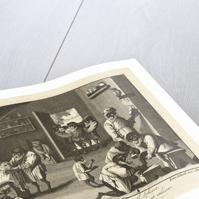 Monkeys at the barber and cats by Leonard Schenk