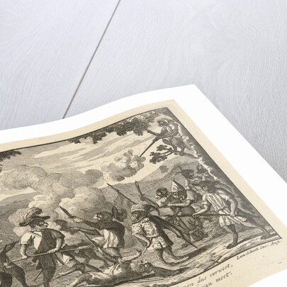 Monkeys at war by Leonard Schenk