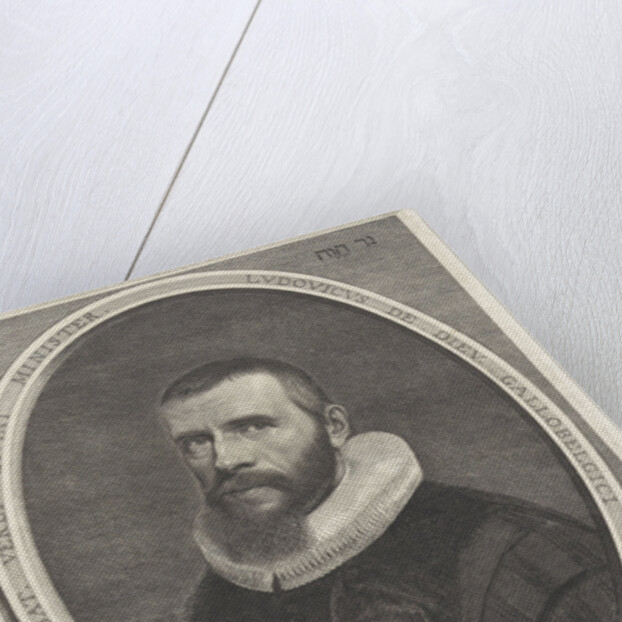 Portrait of Louis de Dieu by Cornelis Banheyning