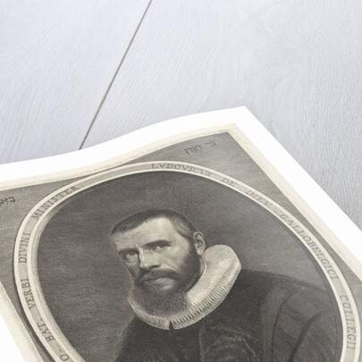 Portrait of Louis de Dieu by Cornelis Banheyning