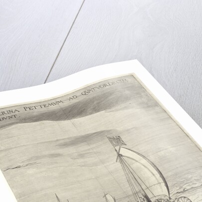 Sailing Chariot of Simon Stevin (right panel) by Anonymous