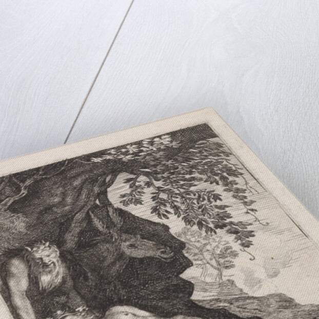 Sleeping Silenus by Matheus Moysesz. van Wtenbrouck