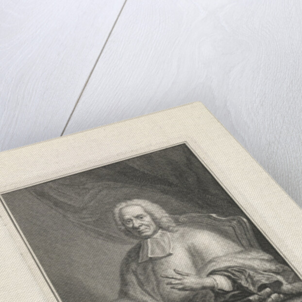 Portrait of Charles Rollin by Pieter Tanjé